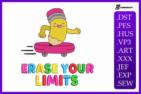 Erase Your Limits Baby Quote: Why This Playful Embroidery Design Is More Than Just a Trend