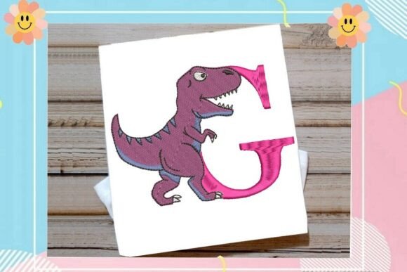 The Strategic Value of the Dinosaur Monogram Alphabet Letter G in Custom Merchandising