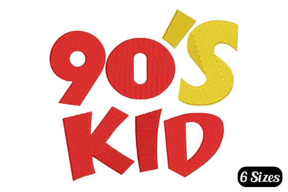 The Ultimate Guide to Embellishing Projects with the Retro 90s Kid Embroidery Design